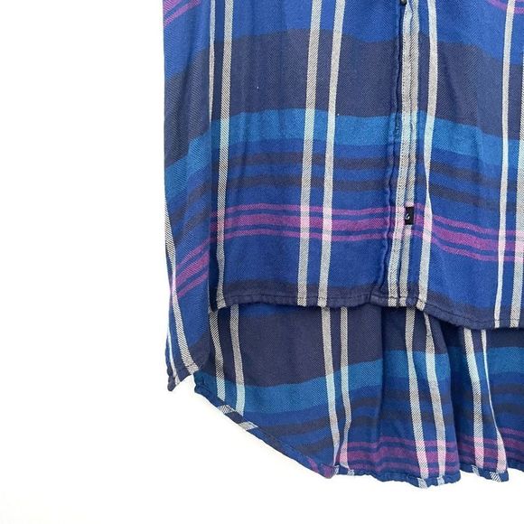 Rails Free People Oversized Flannel Top - Picture 3 of 6